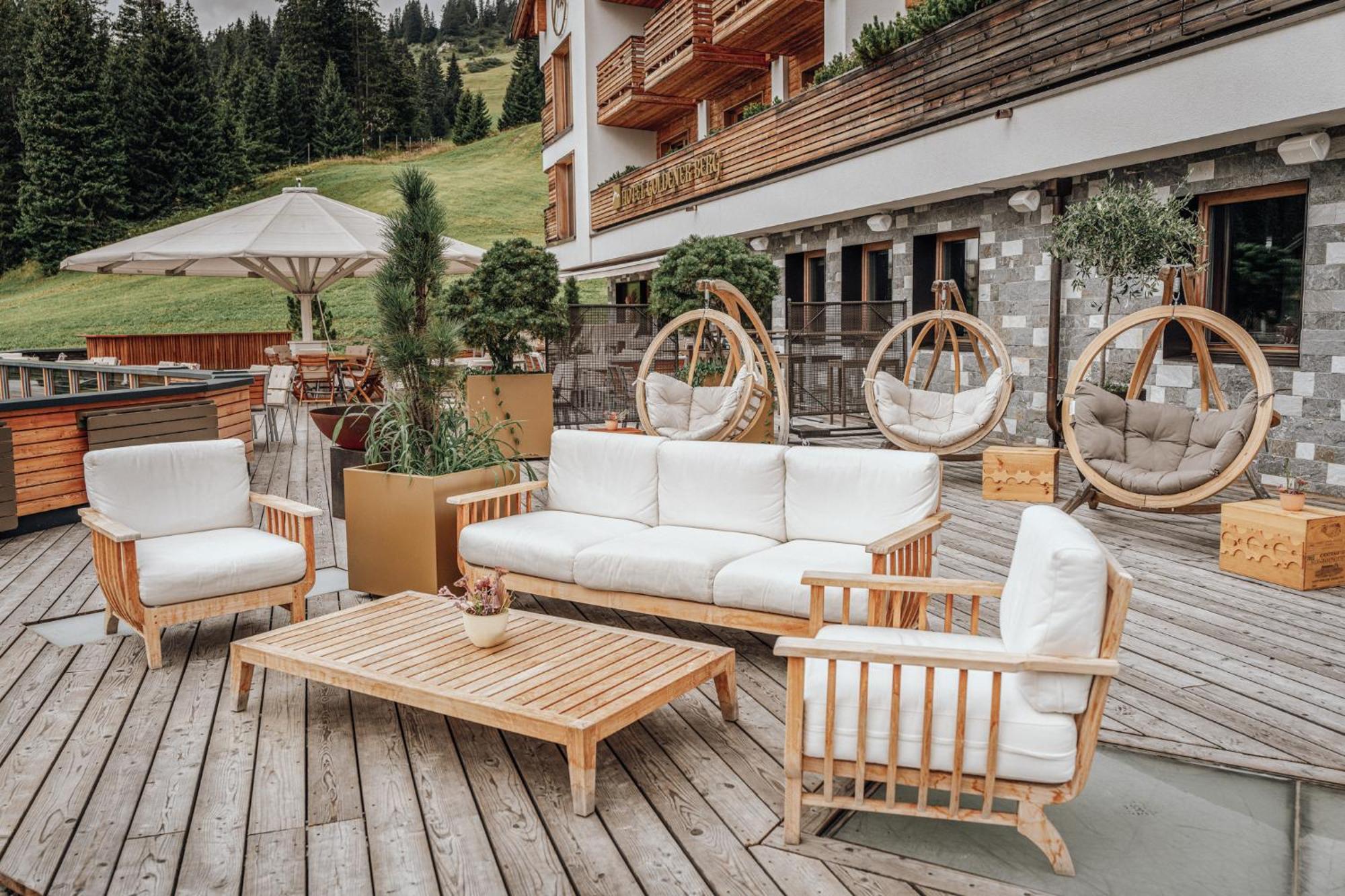 לך אם ארלברג Hotel Goldener Berg מראה חיצוני תמונה